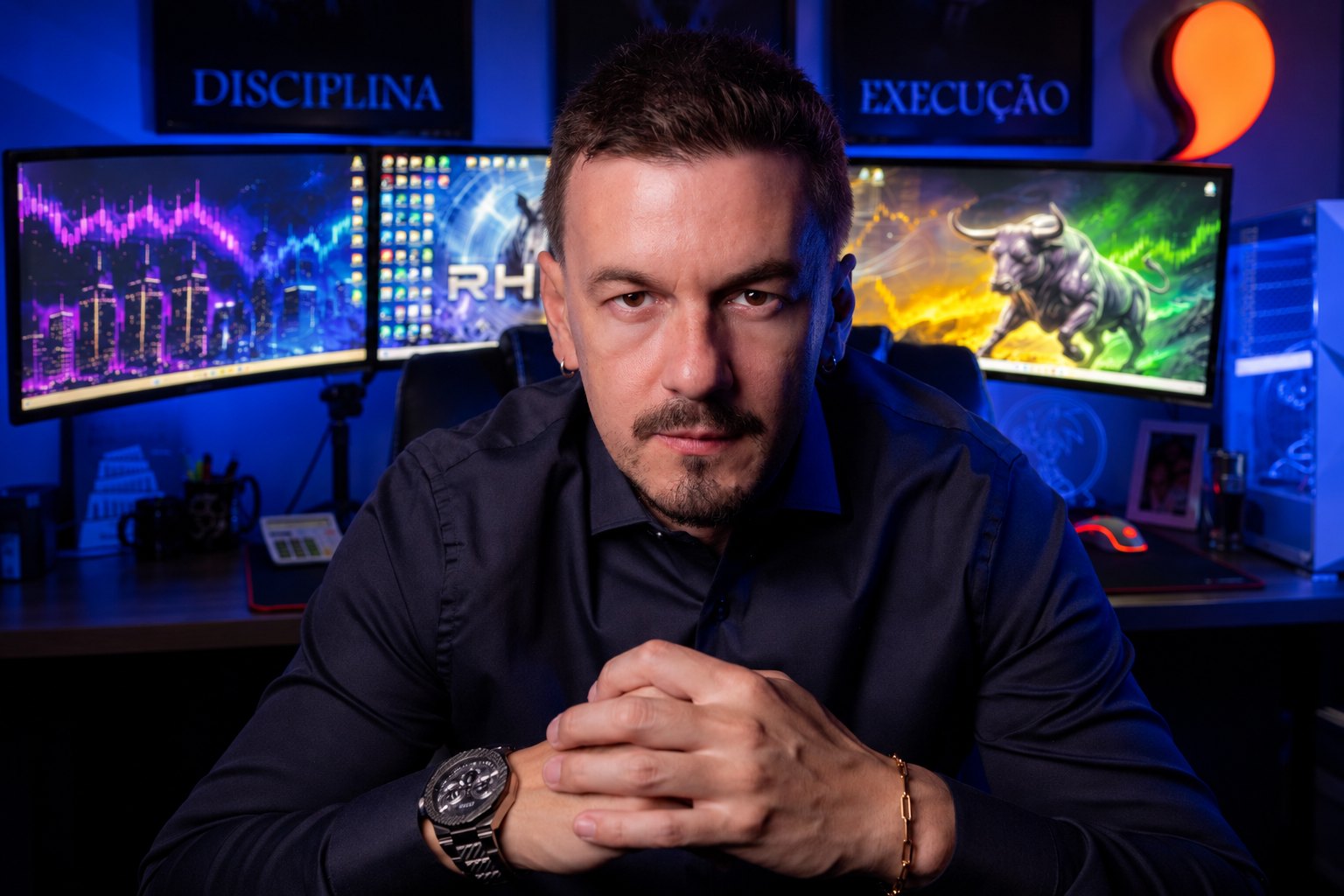 Vírgula, que constrói e opera as estratégias
